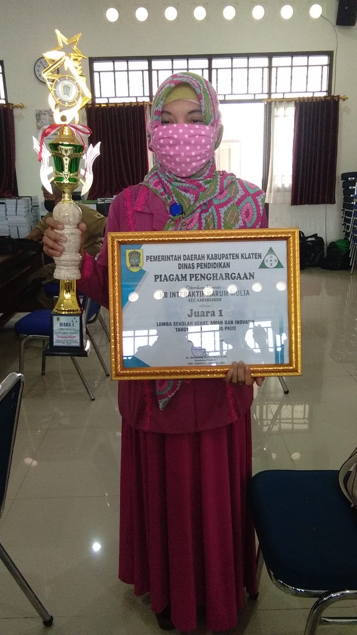 Juara 1 Lomba Sekolah Sehat Tingkat Kabupaten Klaten
